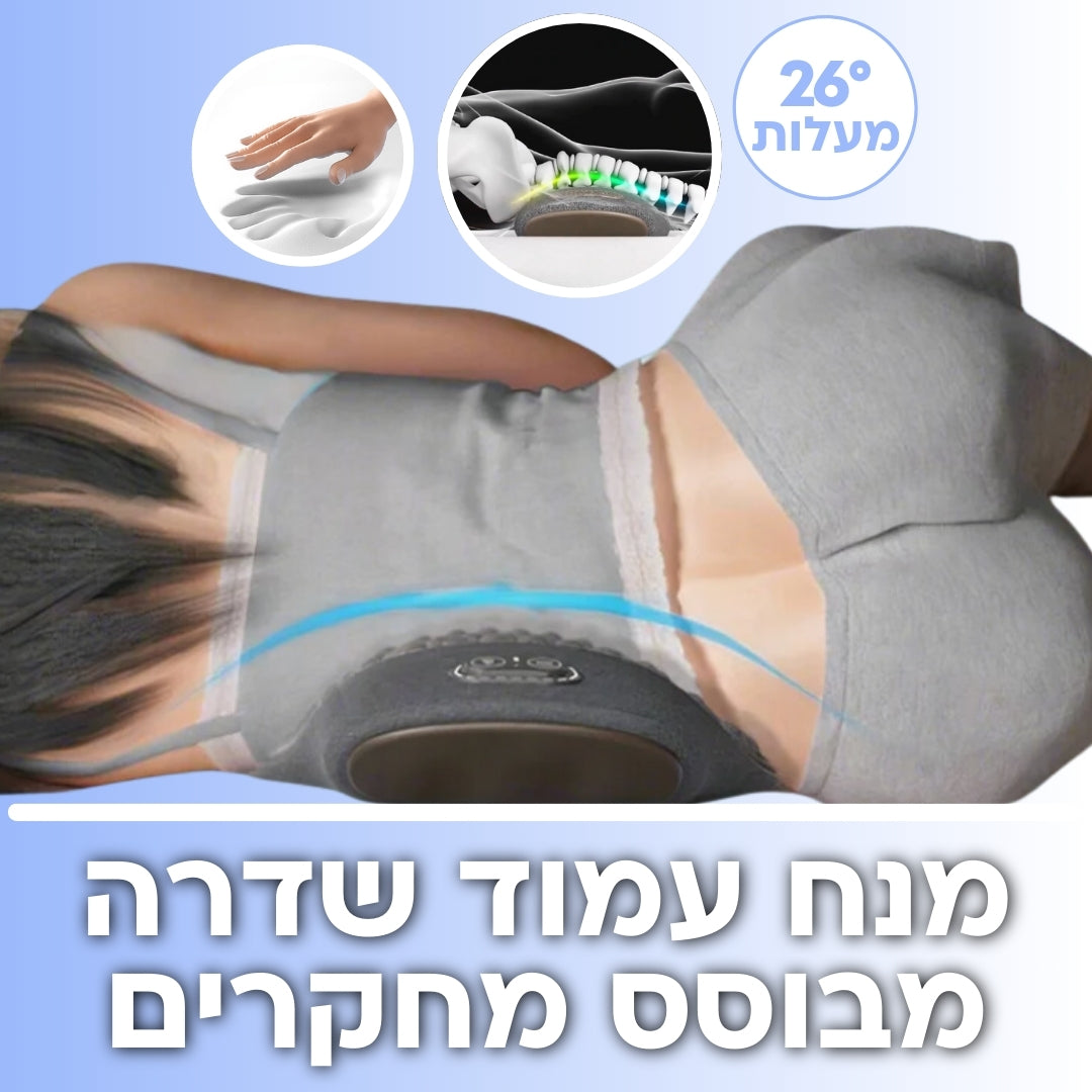 כרית עיסוי הגב Back+