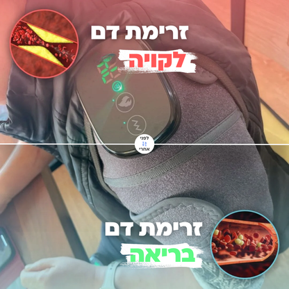 מכשיר לעיסוי והרפיית המפרקים בחום