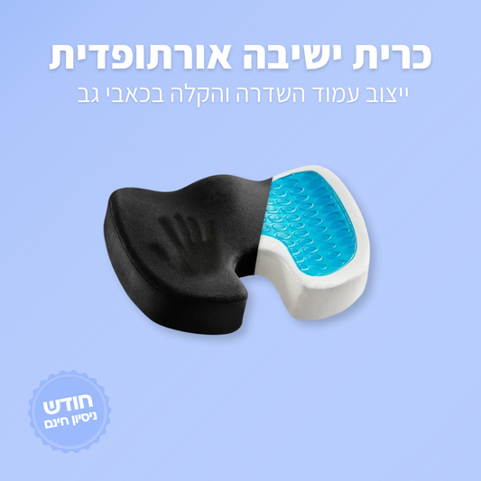 כרית ישיבה אורתופדית