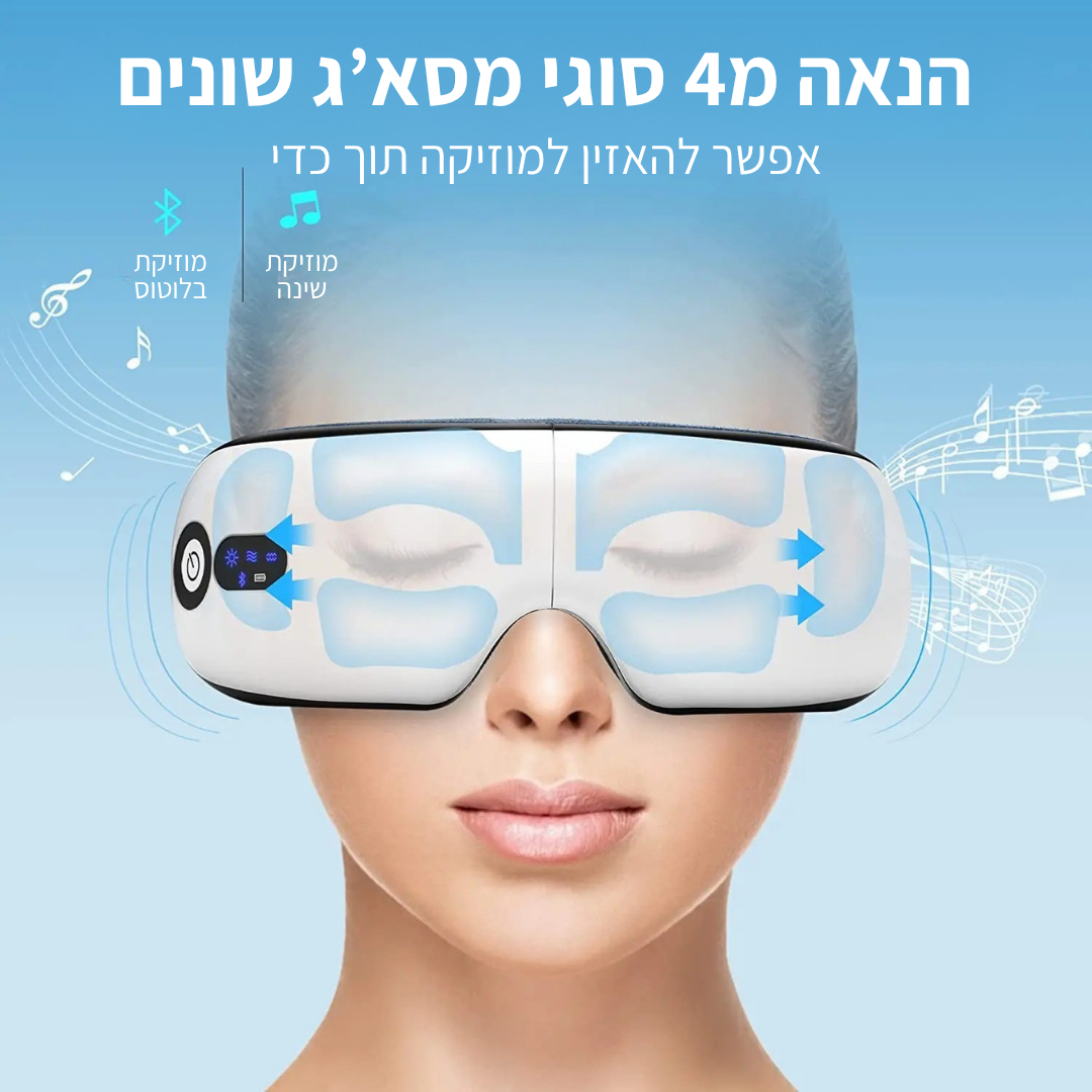 מכשיר עיסוי עיניים חכם - ג'פטה