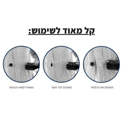 עזר לסגירת כפתורים ורוכסנים - ג'פטה