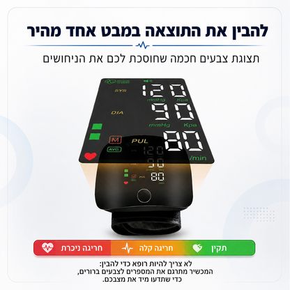 מד לחץ הדם הביתי | ג'פטה